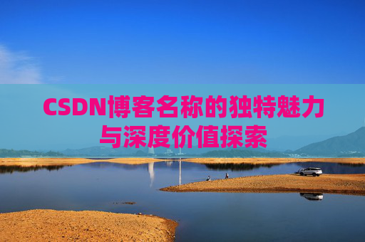 CSDN博客名称的独特魅力与深度价值探索